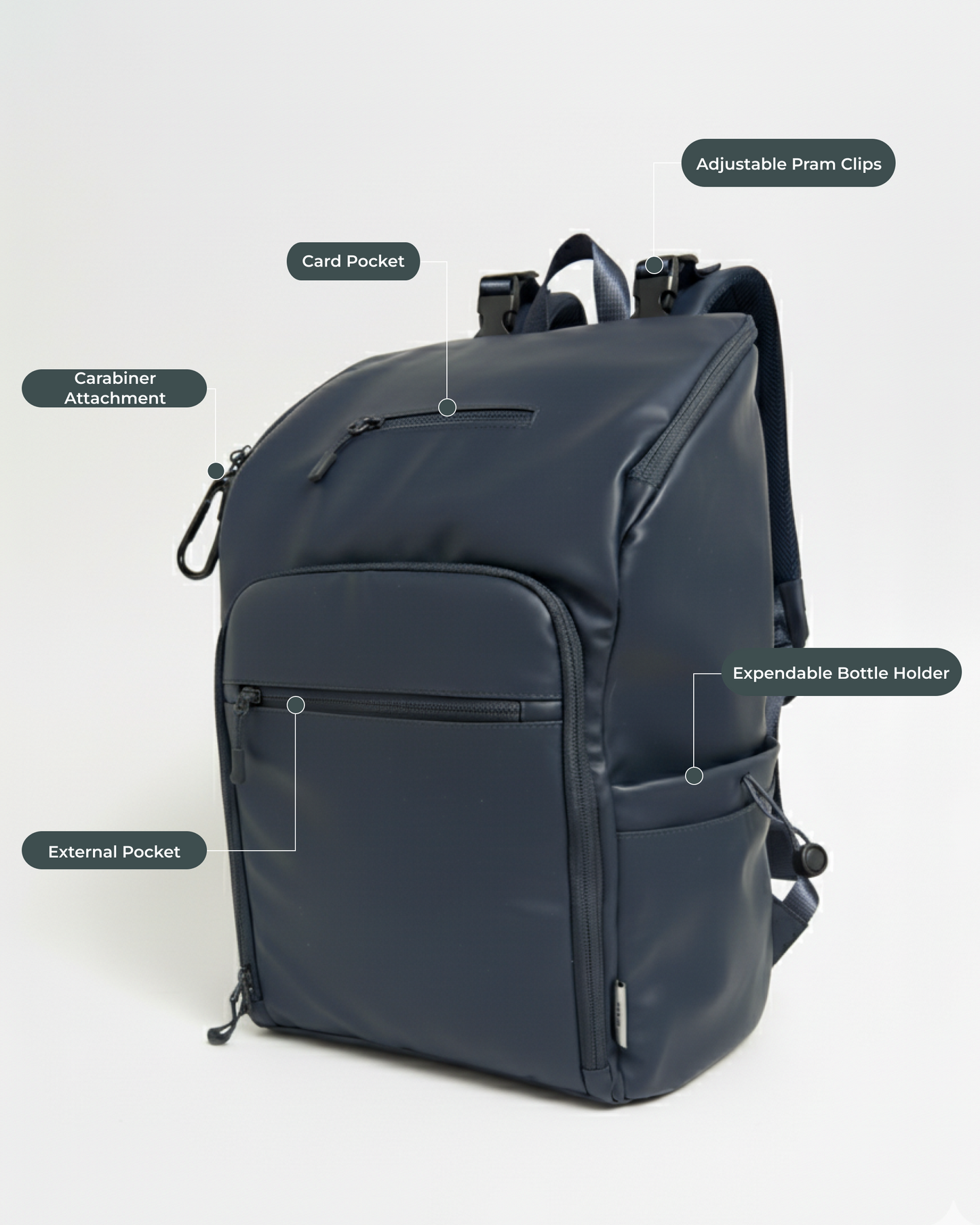 The One Backpack - Black