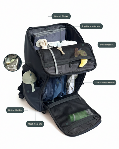 The One Backpack - Black