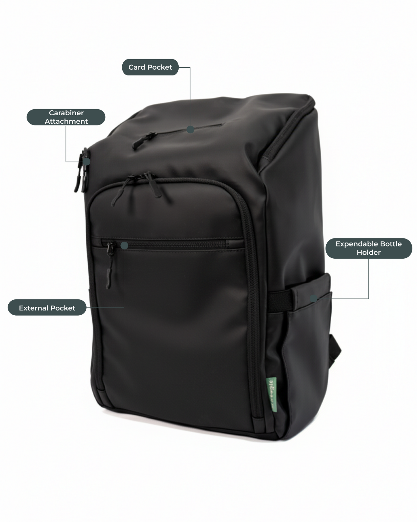The One Backpack - Black